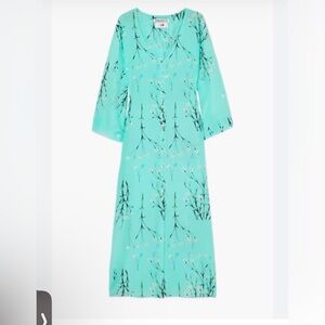 BERNADETTE
Neon Floral-print Silk
Crepe De Chine Midi